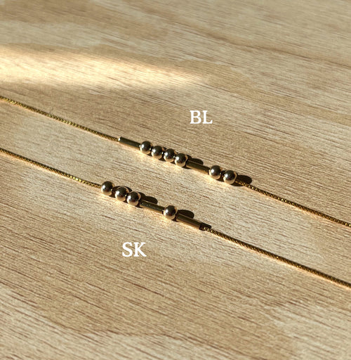 Bracelet en code Morse