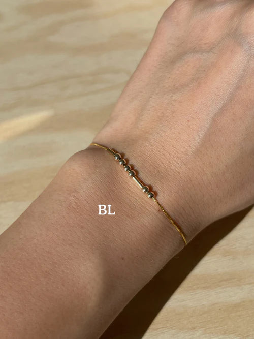 Bracelet en code Morse