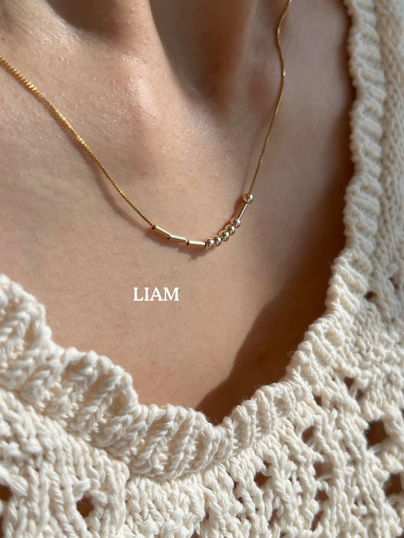 Collier en code Morse